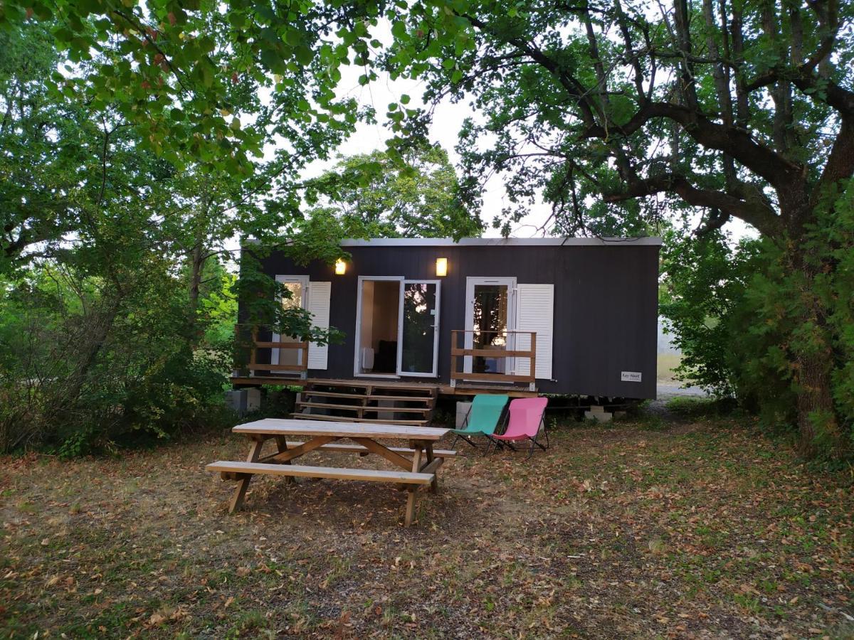 Camping Domaine De Senaud Albon Buitenkant foto
