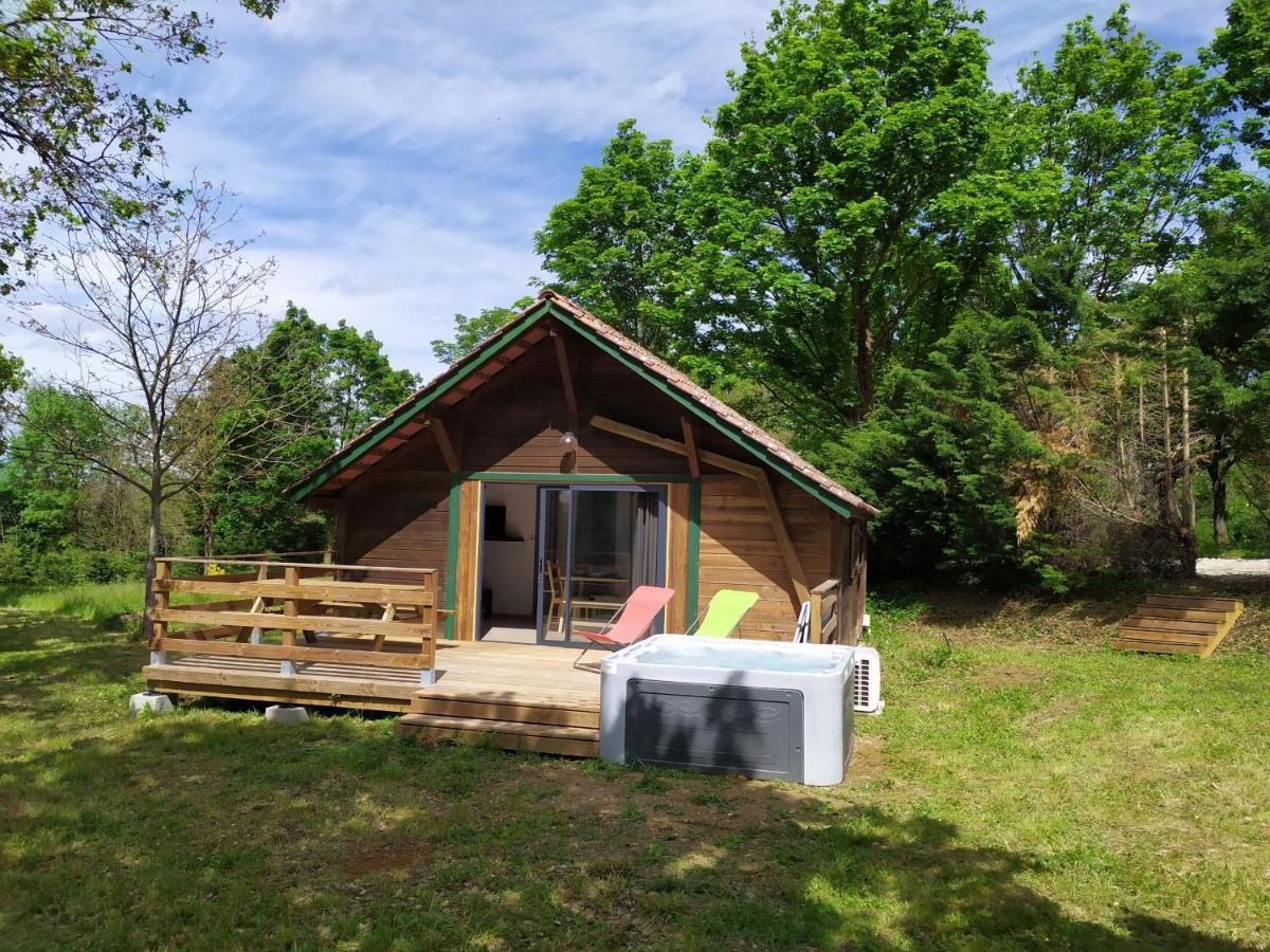 Camping Domaine De Senaud Albon Buitenkant foto