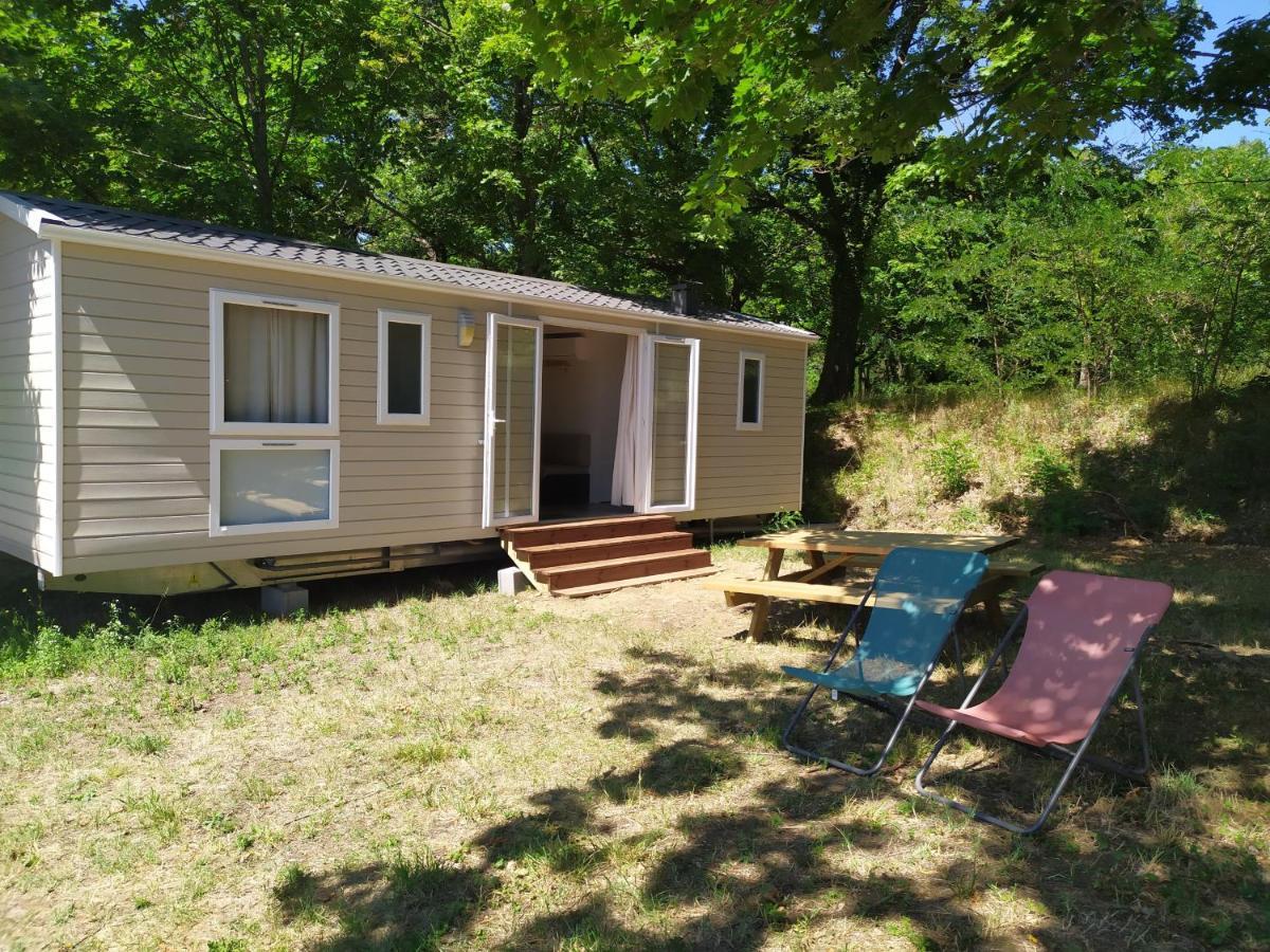 Camping Domaine De Senaud Albon Buitenkant foto