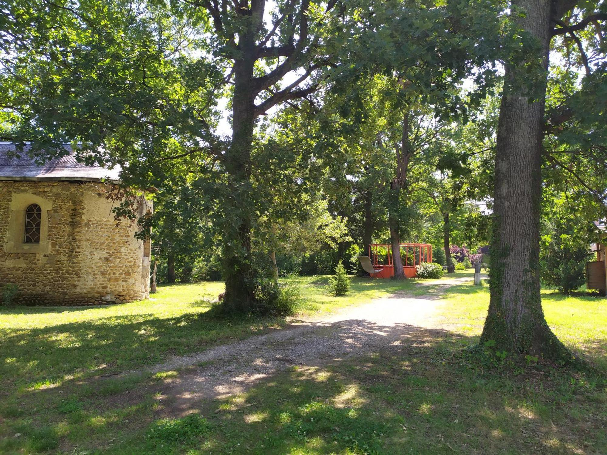 Camping Domaine De Senaud Albon Buitenkant foto