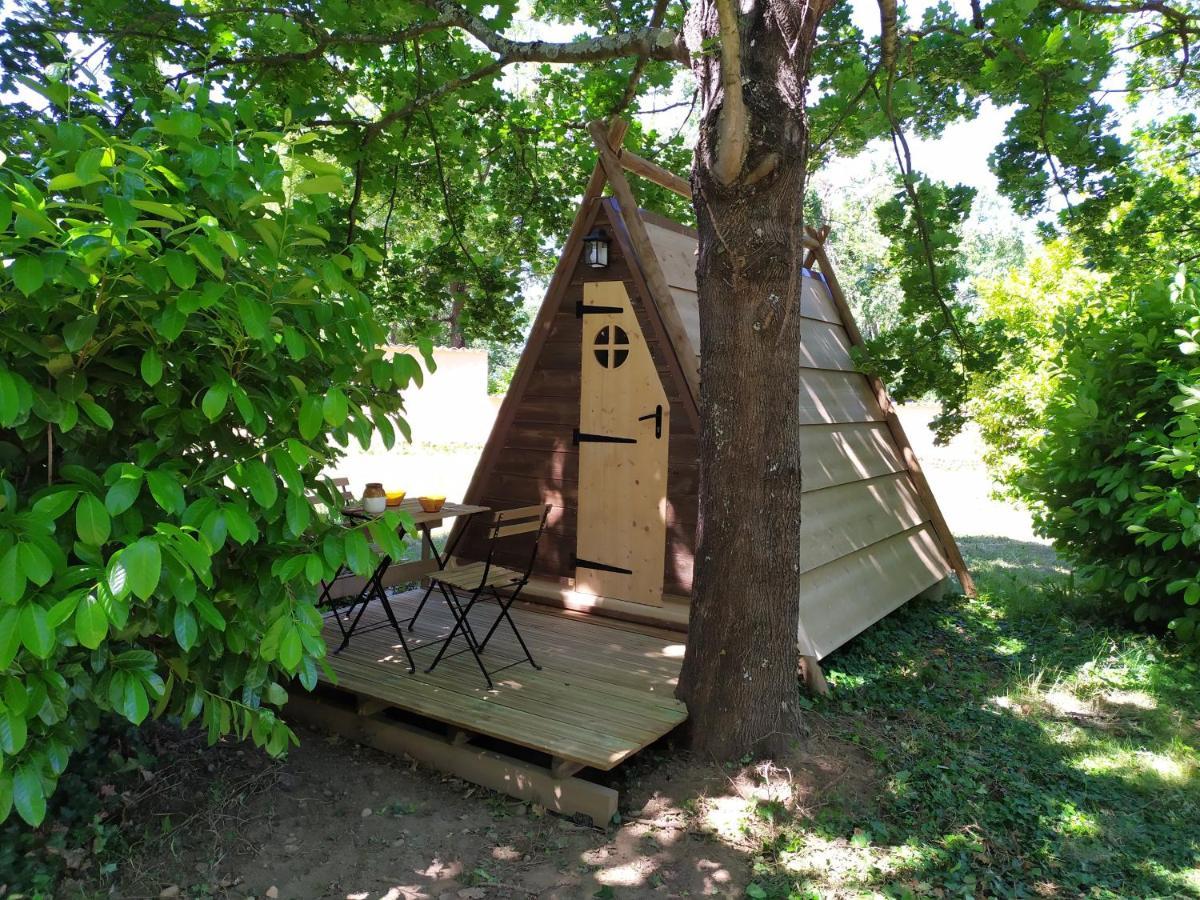 Camping Domaine De Senaud Albon Buitenkant foto