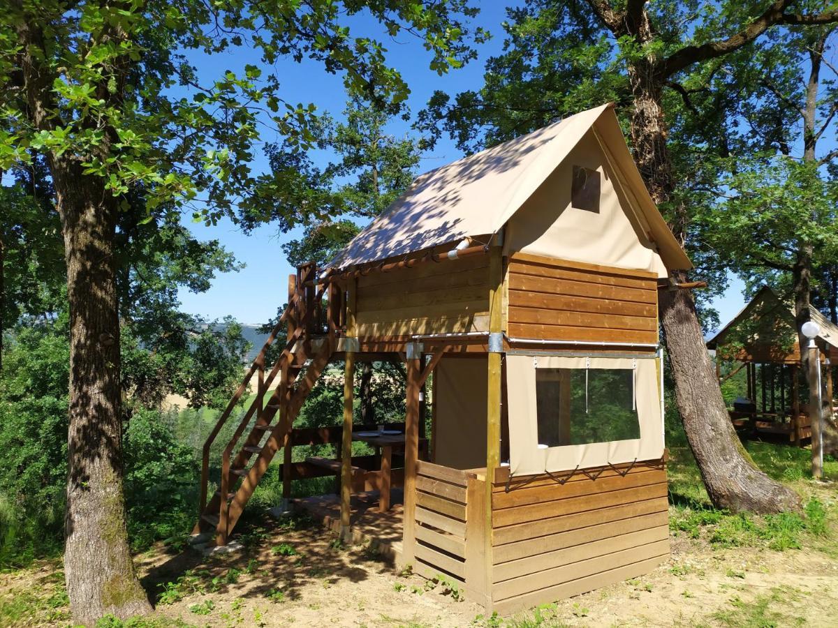 Camping Domaine De Senaud Albon Buitenkant foto